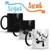 Felix the Cat Hammock Sihirli Kupa Bardak Porselen