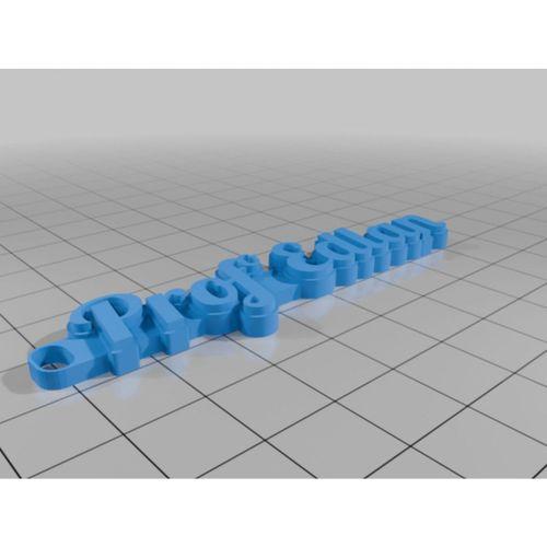 Prof. Inaldo Anahtarlık – 3D Baskı Kişisel Aksesuar (Bu ürün Sadece Plastik parçadır - Almadan Önce Soru Sorabilirsiniz)