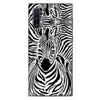 Animax Zebra Silüet Samsung Galaxy Note 10 Kılıf Desenli Silikon