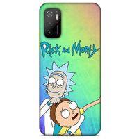 Xiaomi Poco M3 Pro Uyumlu Kılıf Rick And Morty (1) Kılıfı Rick Sanchez