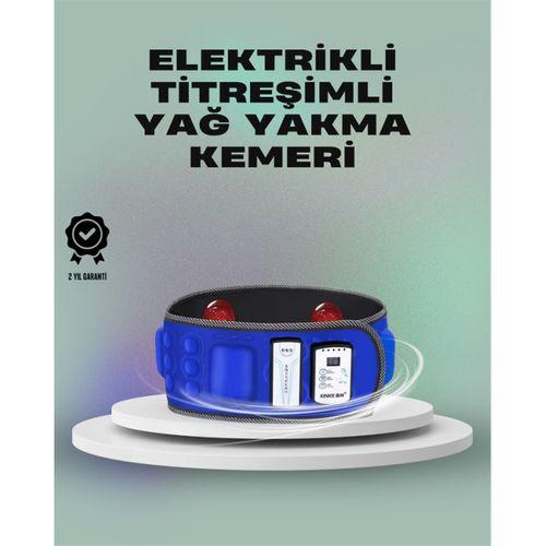 Zayıflama ve Masaj İçin Mıknatıslı Elektrikli Titreşim Kemeri – 7.2W Güç