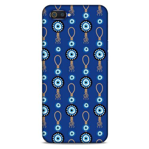 Nazarium (44) Desenli Silikon Kapak Oppo Realme C2 Kılıf