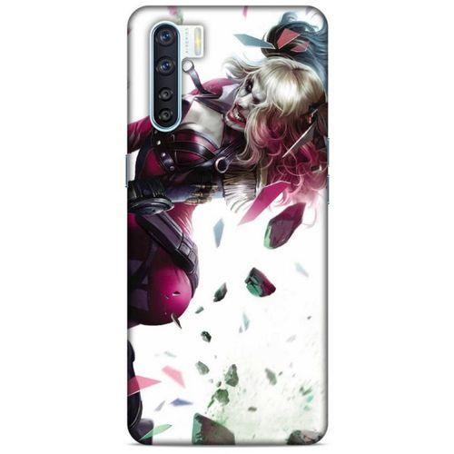 Oppo A91 Uyumlu Kılıf Harley Quinn (17) Tasarım Kılıf Kayısı