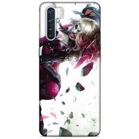 Oppo A91 Uyumlu Kılıf Harley Quinn (17) Tasarım Kılıf Kayısı
