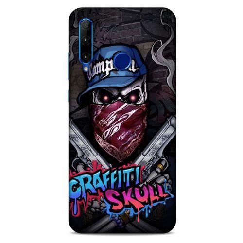 Huawei Honor 20 Lite Uyumlu Kılıf Motorsiklet (33) Hybrid Kılıf Harley Davidson