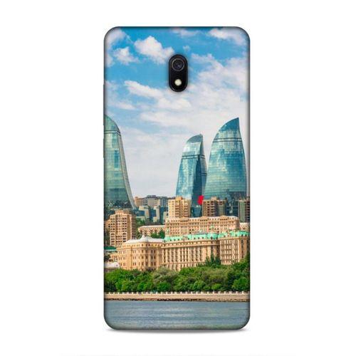 Xiaomi Redmi 8A Uyumlu Kılıf Azarbaijan (4) Koruma Kılıfı Alev Kuleleri