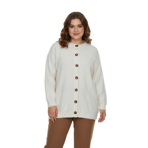 Kadın Triko Düğmeli Hırka 2416 BGL-ST04066