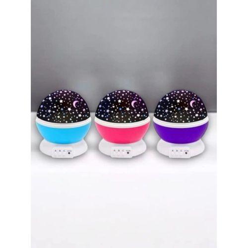 Yıldızlı Gökyüzü Efektli Projektörlü Masa Ve Gece Lambası