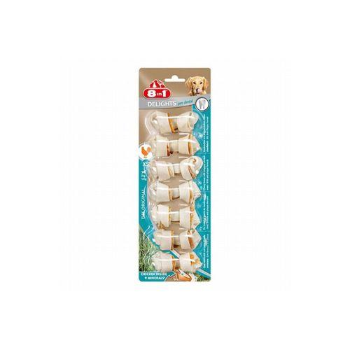 8IN1 Delights Pro Dental Diş Sağlığı için Köpek Ödül Kemiği Tavuklu XS - 84GR