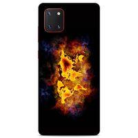 Lopard Samsung Galaxy Note 10 Lite Uyumlu Kılıf FireX (43) Thin Fit Kılıf Dünya Haritası
