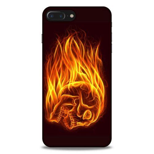 Lopard Apple Iphone 7 Plus Uyumlu Kılıf FireX (50) Shockproof Kılıf İskelet Kafa