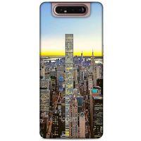 Samsung Galaxy A80 Kılıf Dünya Mimarisi (43) Thin Fit Kılıf 432 Park Caddesi