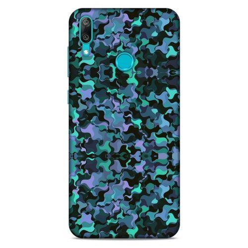 Kamuflaj 02 Huawei Y7 Prime 2019 Kılıf Silikon Kapak