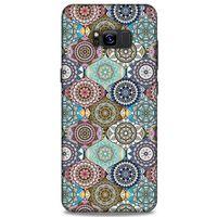 Ethnic Culture (54) Samsung Galaxy S8 Plus Kılıf Silikon Kapak Desenli