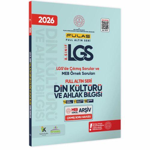 2026 8 Sınıf Full LGS Altın Seri FULAS MEB Çıkmış Modüler Soru Bankası Seti PDF Çözümlü ALTIN PAKET