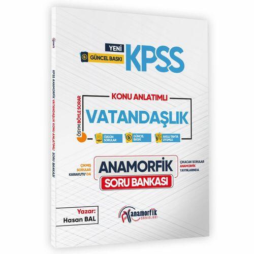 KPSS Anamorfik Vatandaşlık Soru Bankası Yeni Müfredat Konu Anlatımlı