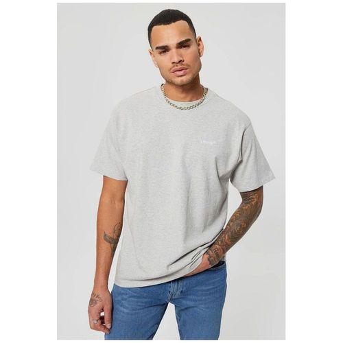 Red Tab Vintage Light Mist Heather Erkek Gri T-Shirt
