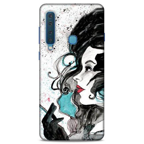 Lopard Samsung Galaxy A9 2018 Uyumlu Kılıf Sürreal Yüzler ♀ (24) Darbe Emici Kılıf Desenli
