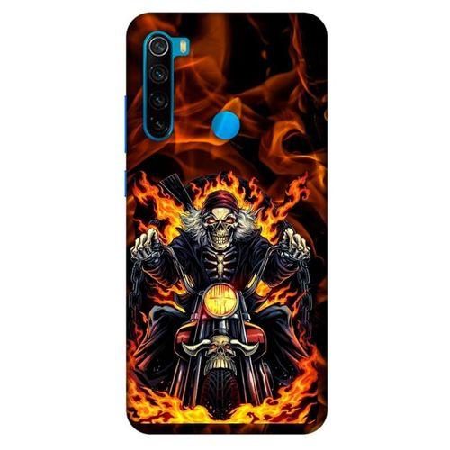 Xiaomi Redmi Note 8 Uyumlu Kılıf Motorsiklet (10) Full Koruma Kılıfı Harley Davidson