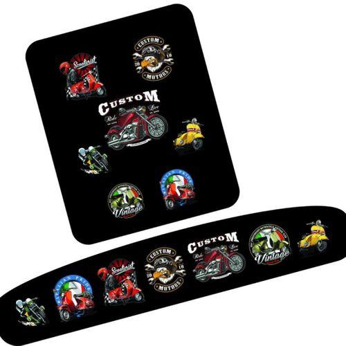 Custom Kare Bilek Destekli MousePad ve KlavyePadi Takım 2'li