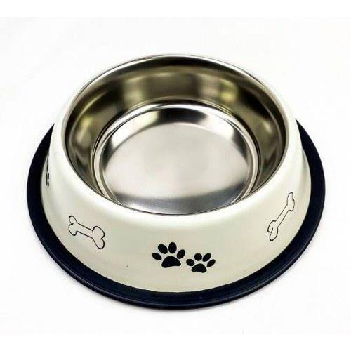 Playfull Desenli Çelik Mama ve Su Kabı 32 Oz
