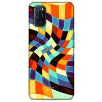 Oppo A52 Kılıf Pastel Renkler (28) Arka Kapak Karışık Renkli