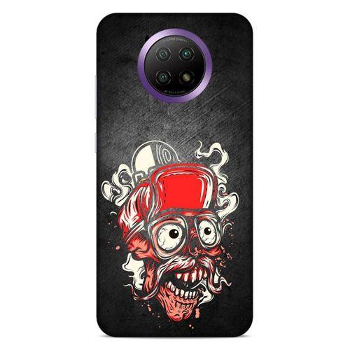 Lopard Xiaomi Redmi Note 9 5g Uyumlu Kılıf Tattoo's (5) Koruma Kabı Kırmızı Siyah