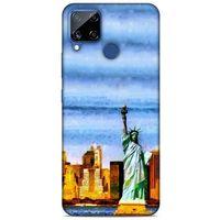 Cityx (48) Oppo Realme C15 Kılıf Silikon Kapak Desenli