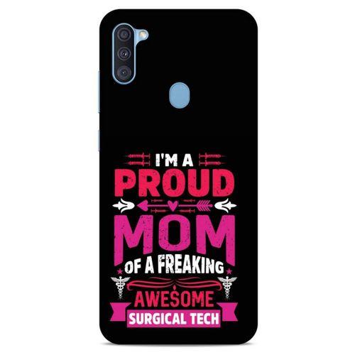 Samsung Galaxy A11 Uyumlu Kılıf Pembe Delisi (48) Bumper Kılıf Writing