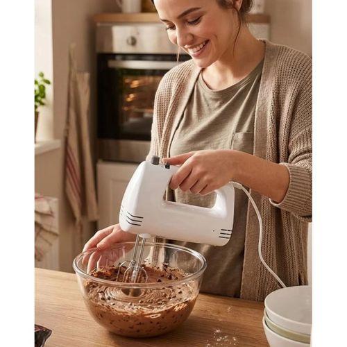 Paslanmaz Çelik Çırpıcılı El Mikseri 250w Çok Kademeli Mutfak Mikseri