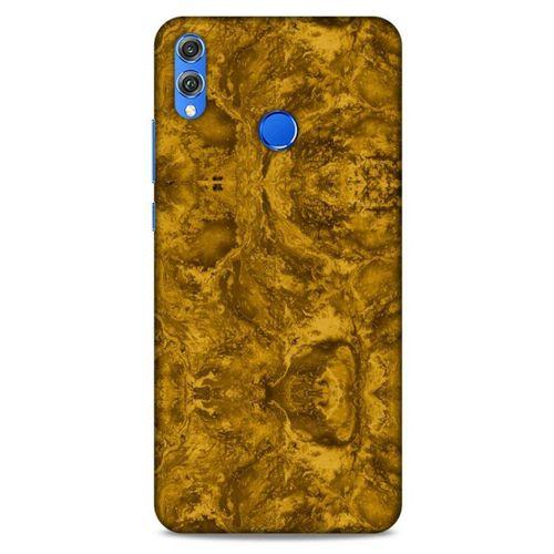 Mermer Desenli (20) Tema Koruyucu Kılıf Bronz Huawei Honor 8x Kılıf