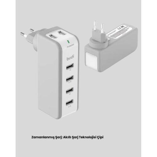 Hızlı Şarj Destekli Zaman Ayarlı Usb Şarj Adaptörü