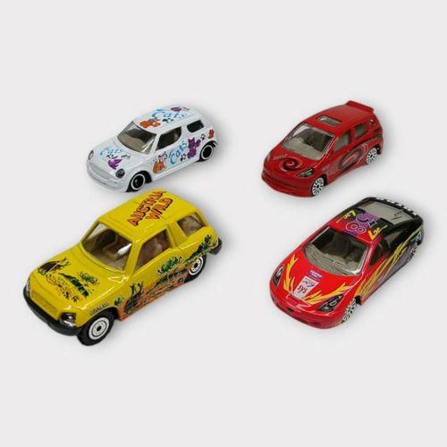 HAPPY JUNIOR Maxx Wheels 4 lü Metal Araç Seti - Şehir Araçları