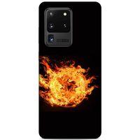 Lopard Samsung Galaxy S20 Ultra Uyumlu Kılıf FireX (31) TPU Kılıf Fireball