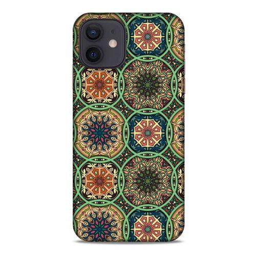 Ethnic Culture (5) Apple iPhone 12 Kılıf Silikon Kapak Desenli