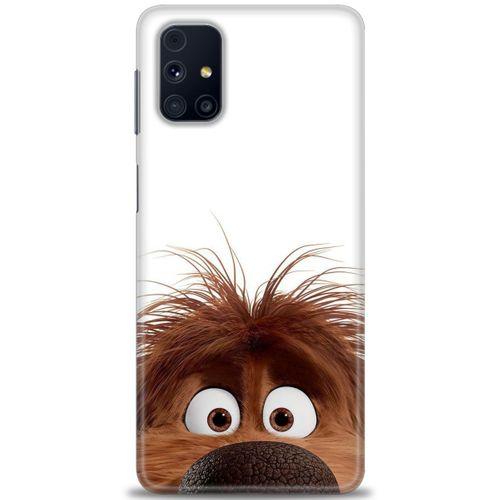 Samsung Galaxy M51 Kılıf HD Baskılı Kılıf - Sevimli Köpek + Tam Ekran Koruyucu
