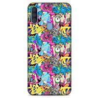 Graffitix (7) Desenli Silikon Kapak Samsung Galaxy A11 Kılıf