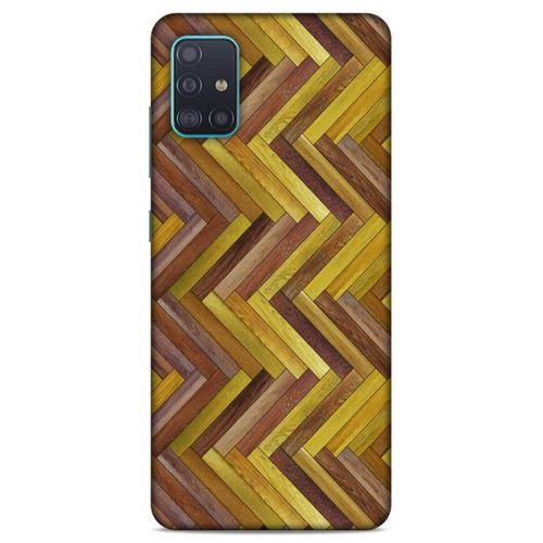 Lopard Samsung Galaxy A51 Uyumlu Kılıf Wood'X (31) TPU Kılıf Baskılı
