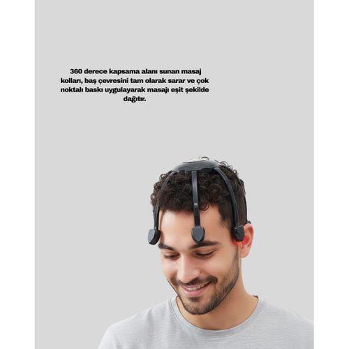 Titreşimli Saç Derisi Masaj Aleti 8 Kollu Derin Rahatlama Ve Stres Azaltma