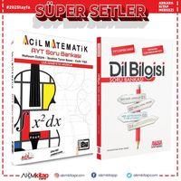 Acil Yayınları AYT Matematik ve AKM Dil Bilgisi Soru Bankası Seti 2 Kitap