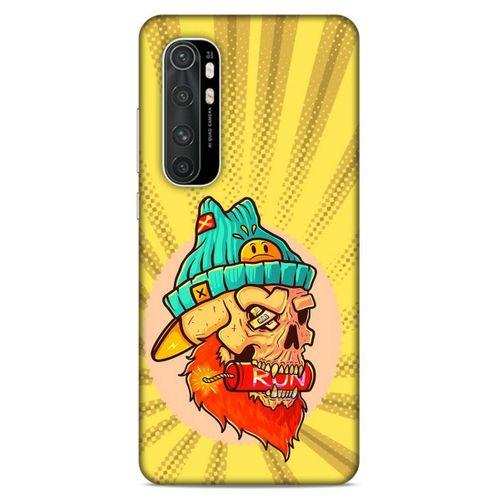Lopard Xiaomi Mi Note 10 Lite Uyumlu Kılıf Tattoo's (32) Soft Silikon Kılıf Run
