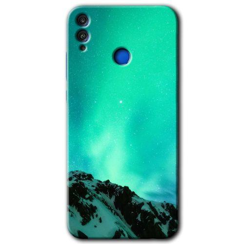 Honor 8x Kılıf HD Desen Baskılı Arka Kapak - Aurora