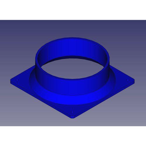 120mm Fan Adaptörü 100mm Hortum (Bu ürün Sadece Plastik parçadır - Almadan Önce Soru Sorabilirsiniz)