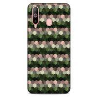 Kamuflaj 44 Samsung Galaxy A60 Kılıf Silikon Kapak