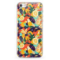 Apple iPhone 5s Kılıf C Vitamini Arka Kapak Koruma Desenli Full Koruyucu