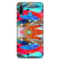 Lopard Huawei P30 Lite Uyumlu Kılıf Manipülasyon ☻ (10) Full Koruma Kılıfı Desenli