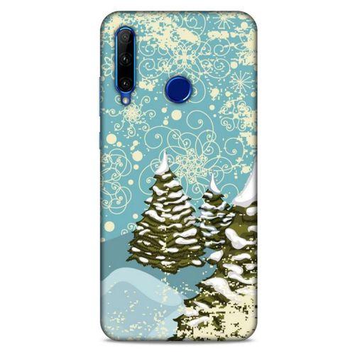 Huawei Honor 20 Lite Kılıf Snowix (29) Arka Koruma Kılıfı Yeşil Krem
