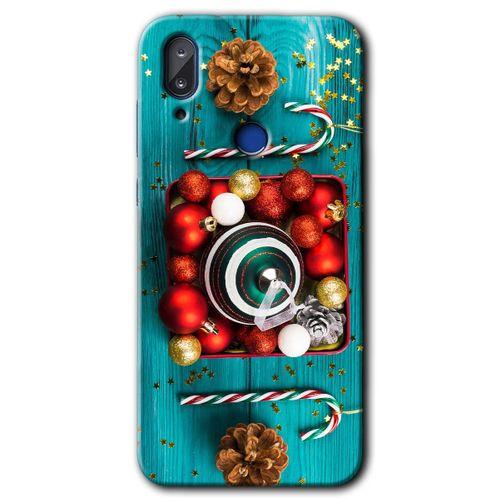 Vestel E5 Kılıf HD Desen Baskılı Arka Kapak - Christmas