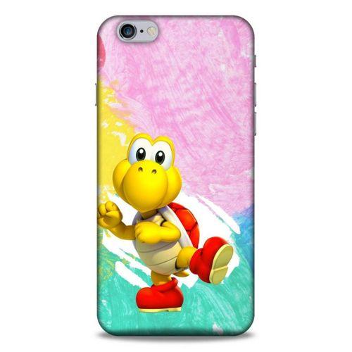 Lopard Apple Iphone 6S Plus Uyumlu Kılıf GameX (11) Tam Koruma Sarı