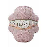 5 Adet Süper İnci El Örgü İpi 100 gr Gül Goncası 318